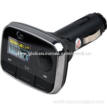 Good Quality Car MP3 Player with Built-in Capacity, FM Transmitter, Supports SD Card, USB Flash